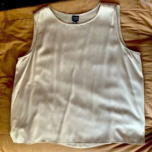 Eileen Fisher Woman Silk Shell 2X